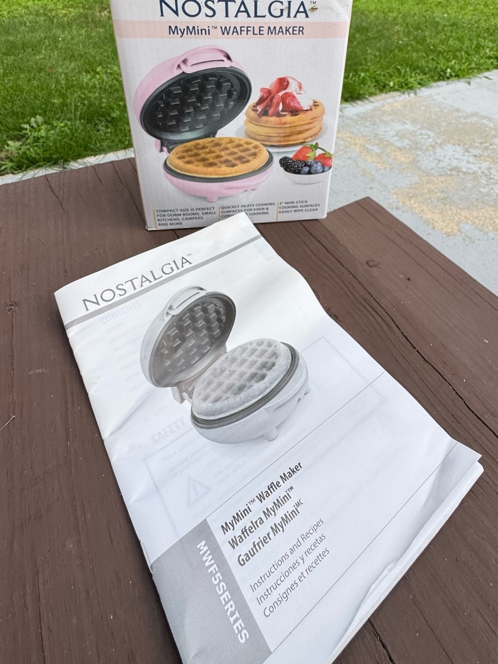 My Mini Waffle Maker
